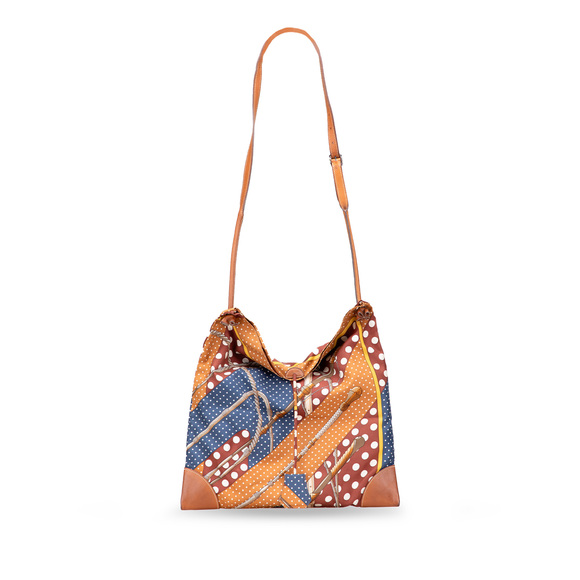 Pre-Loved Hermes Clic Clac a Pois Silky City PM - Picture 1 of 12